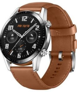 Huawei WATCH GT 2 46MM 1.39' AMOLED Full Touch Screen Wristband Bluetooth Call 14 Days Battery Life - Brown Strap
