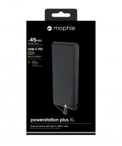 Mophie 12,000mAh PowerBank with 18W Type-C fast charge.