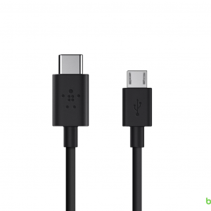 Belkin MIXIT 2.0 USB-C to Micro USB Charge Cable 1.8M - Black