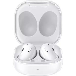 Samsung Galaxy Buds Live With Active Noise Cancellation & Deep Sound Stage – Mystic White