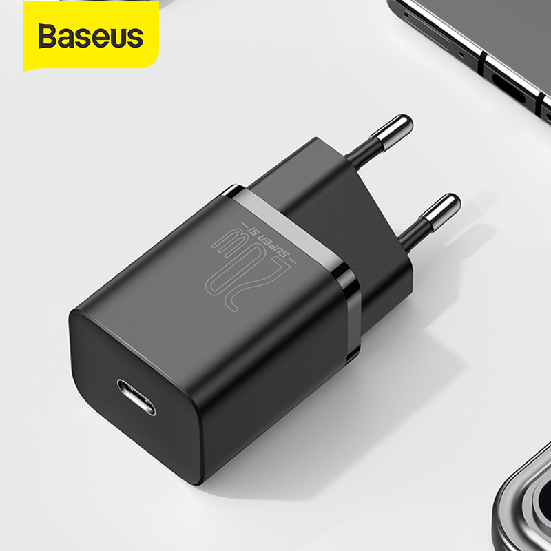 Baseus Super Si Usb C Charger 20w Support Type C Pd Quick Charging
