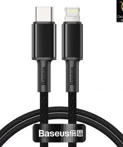 Baseus Braided Type C to Iphone/Lightning Cable 20W High Density Fast Charging Data Cable