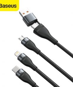 Baseus Flash Series Two-For-Three Fast Charging 100W Data Cable 1.2m