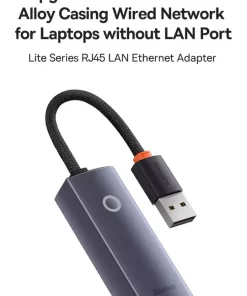 Baseus Lite Series USB 3.0 to Gigabit LAN Adapter